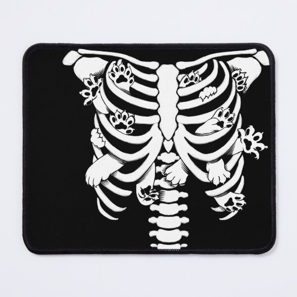 Item preview, Cat Paws and Claws Swiping to get out of a Rib Cage designed and sold by cheeborg.