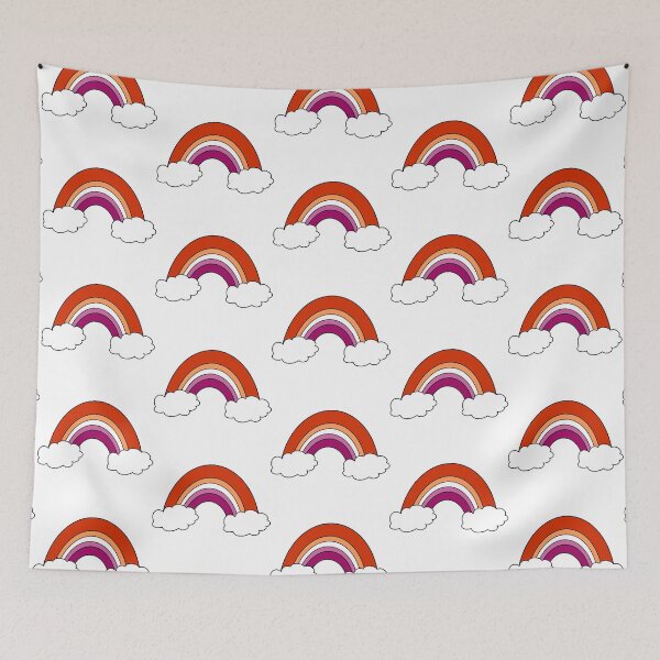 Item preview, Lesbian Rainbow designed and sold by Inked Notebook.