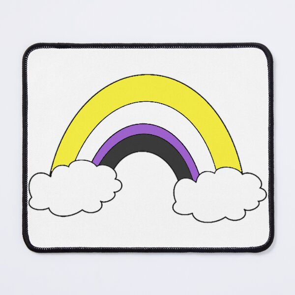 Item preview, Nonbinary Rainbow designed and sold by Inked Notebook.