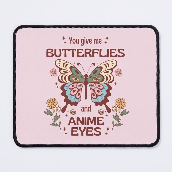 Item preview, Butterflies and Anime Eyes designed and sold by Caring Hearts.