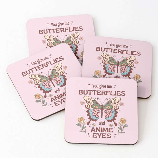 Item preview, Butterflies and Anime Eyes designed and sold by Caring Hearts.