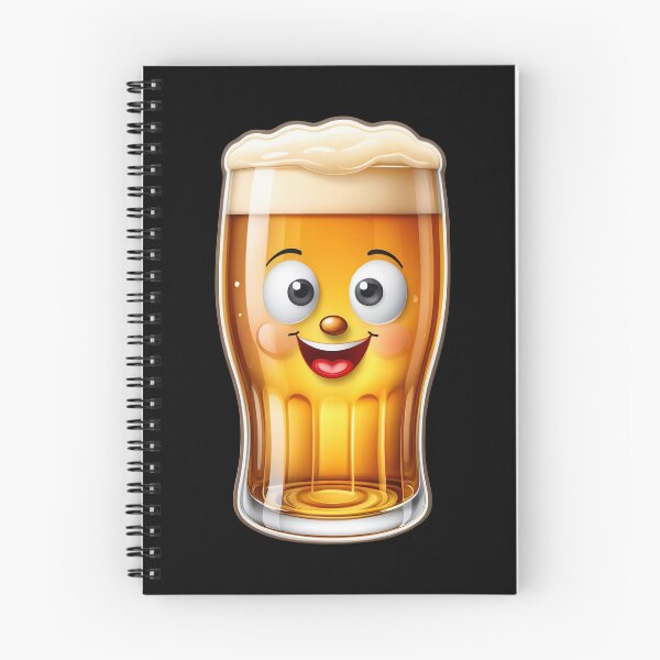 Item preview, Cheerful Smiling Beer Glass designed and sold by coca-art.