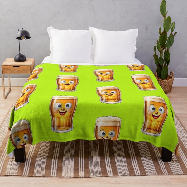 Item preview, Cheerful Smiling Beer Glass designed and sold by coca-art.
