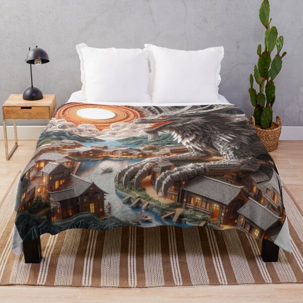 Item preview, Dragon in The Village designed and sold by tilmizart.
