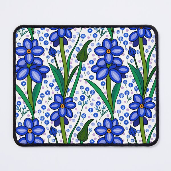 Item preview, Blue Blossoms designed and sold by Ms. Counterclockwise.