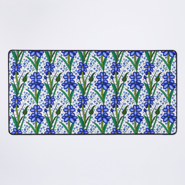 Item preview, Blue Blossoms designed and sold by Ms. Counterclockwise.
