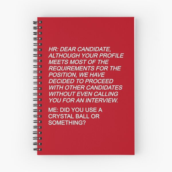Item preview, Sarcastic recruiter - rejected candidate conversation designed and sold by mariya-ivanova.