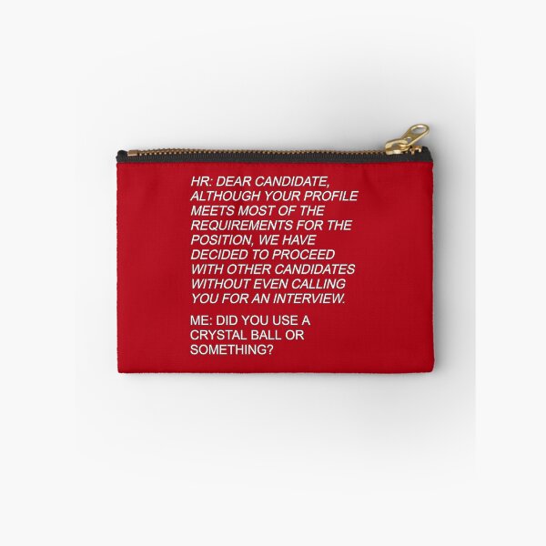 Item preview, Sarcastic recruiter - rejected candidate conversation designed and sold by mariya-ivanova.