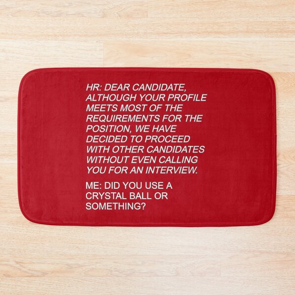 Item preview, Sarcastic recruiter - rejected candidate conversation designed and sold by mariya-ivanova.