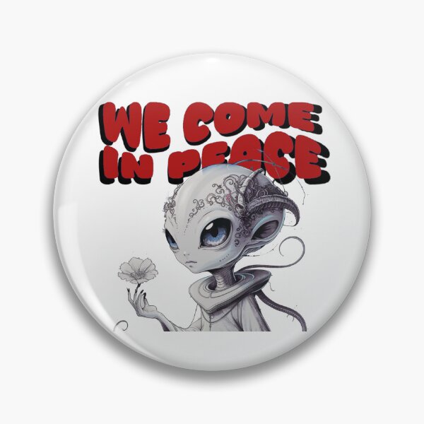 Item preview, We come in Peace designed and sold by Gentle40Winks.