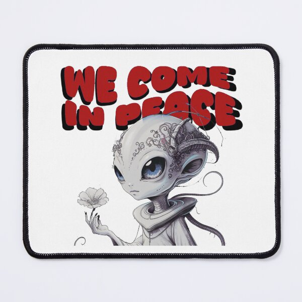 Item preview, We come in Peace designed and sold by Gentle40Winks.