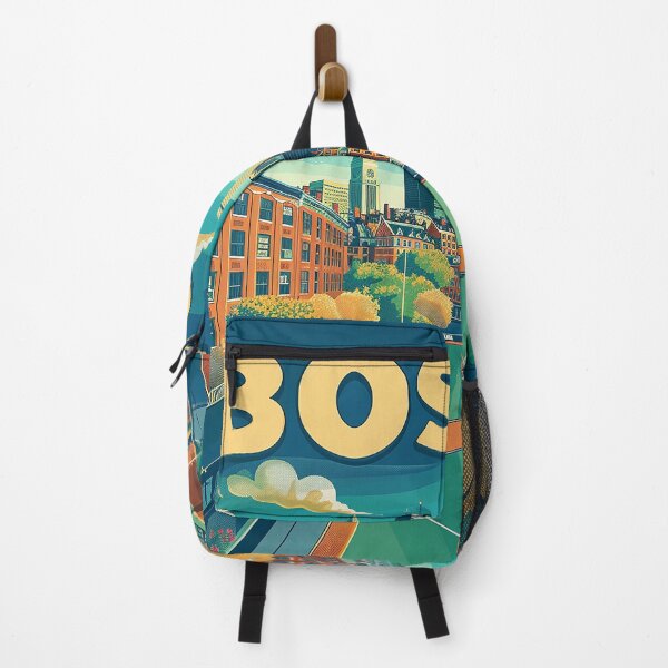 Item preview, Boston City Art Vintage Boston Poster designed and sold by nomiraclehere.