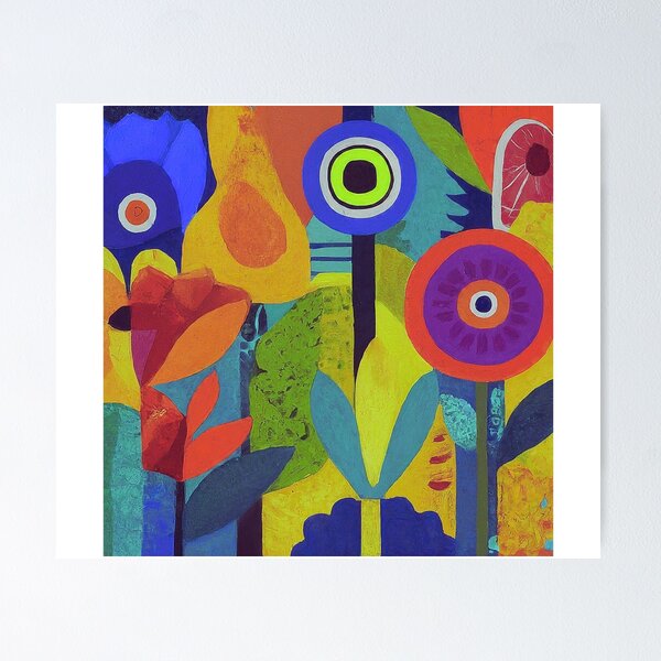 Item preview, Abstract Floral designed and sold by FitEnvy.