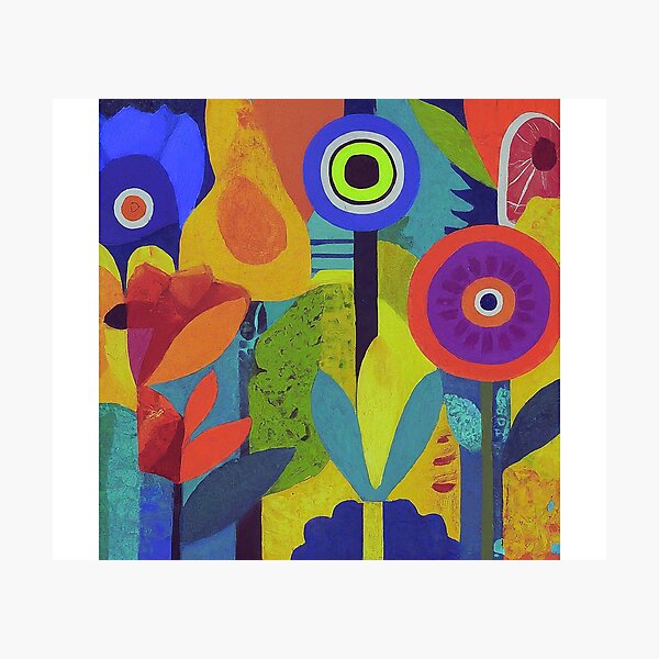 Item preview, Abstract Floral designed and sold by FitEnvy.