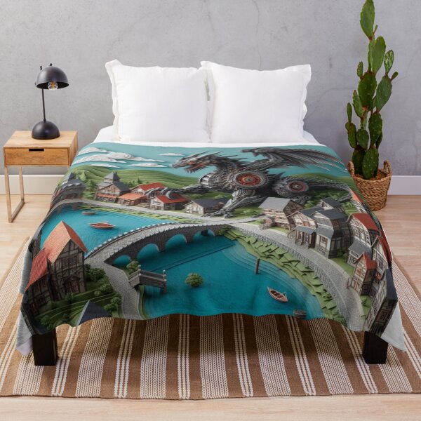 Item preview, Dragon in The Village designed and sold by tilmizart.