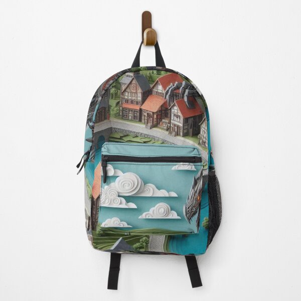 Item preview, Dragon in The Village designed and sold by tilmizart.