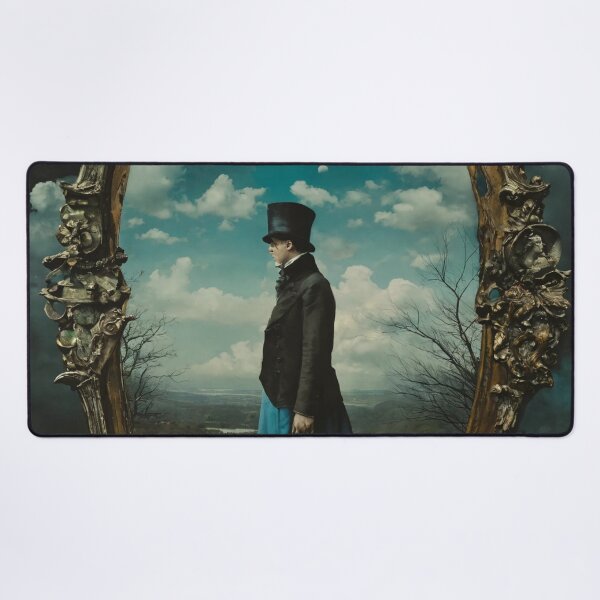 Item preview, looking glass, the reverse side of the mirror, art designed and sold by DonnaBlankaArt.