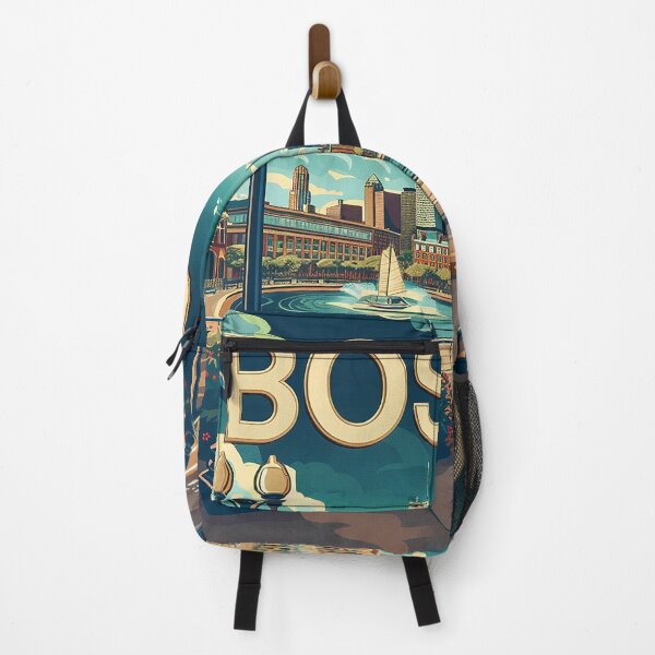 Item preview, Boston City Art Vintage Boston Poster designed and sold by nomiraclehere.