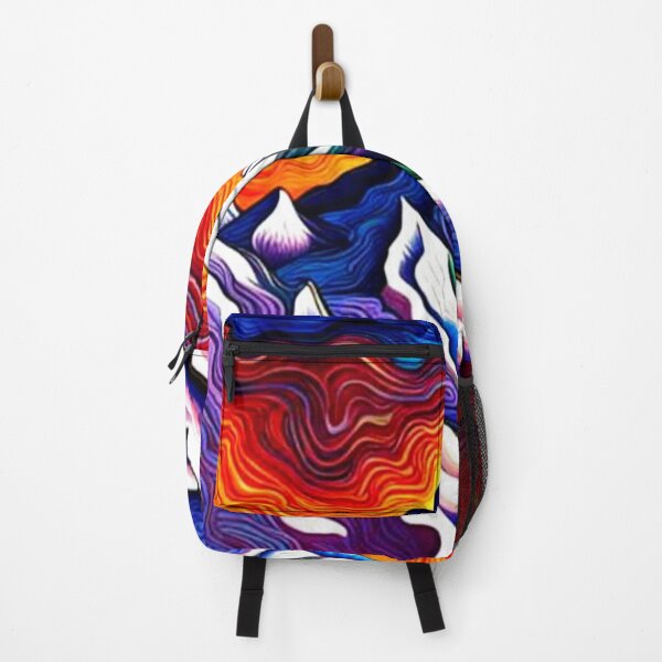 Item preview, Sunset at the snowy mountains designed and sold by George Hutton Hunter.
