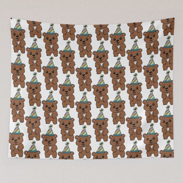 Item preview, party bear designed and sold by ripple-media.