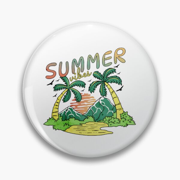 Item preview, Summer Vibes T-Shirt designed and sold by Pixel Oner.