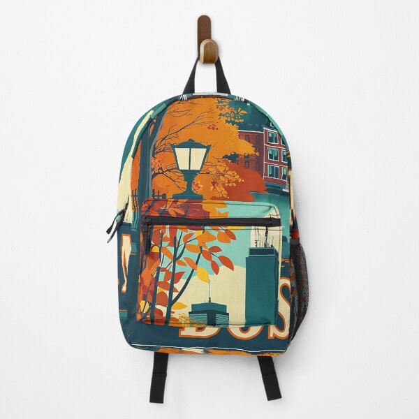 Item preview, Boston City Art Vintage Boston Poster designed and sold by nomiraclehere.