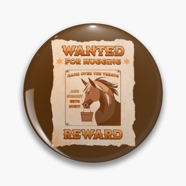 Item preview, Reward Wanted For Mugging Funny Horse Design designed and sold by Debbie Schulte.