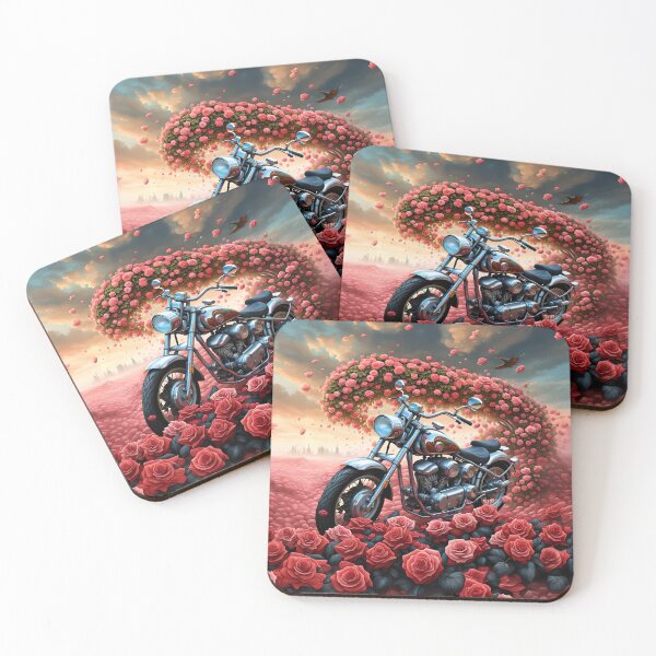 Item preview, Wave of roses over the motorcycle designed and sold by Marcu Ioachim.
