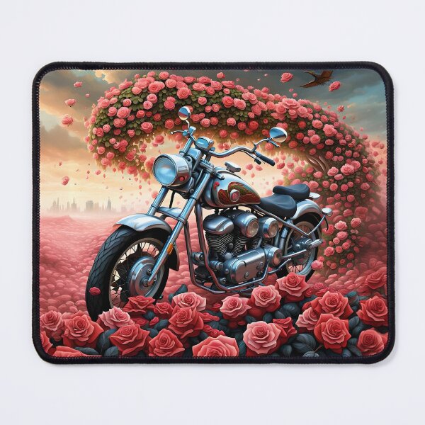 Item preview, Wave of roses over the motorcycle designed and sold by Marcu Ioachim.