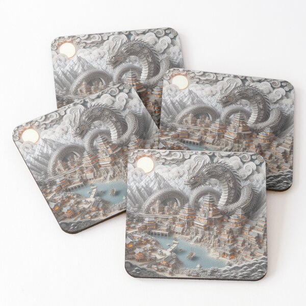 Item preview, Dragon in The Village designed and sold by tilmizart.
