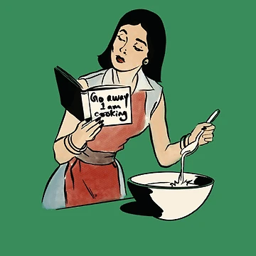 Artwork thumbnail, Cooking time by Annet KY