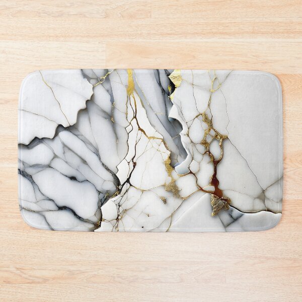 Item preview, Marble Abstract Design - Marble IMAGE PRINT ONLY - White Gray Gold Decor designed and sold by Beachy.