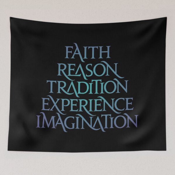Item preview, Faith, reason, tradition, experience, imagination. v.1 designed and sold by x1brett.