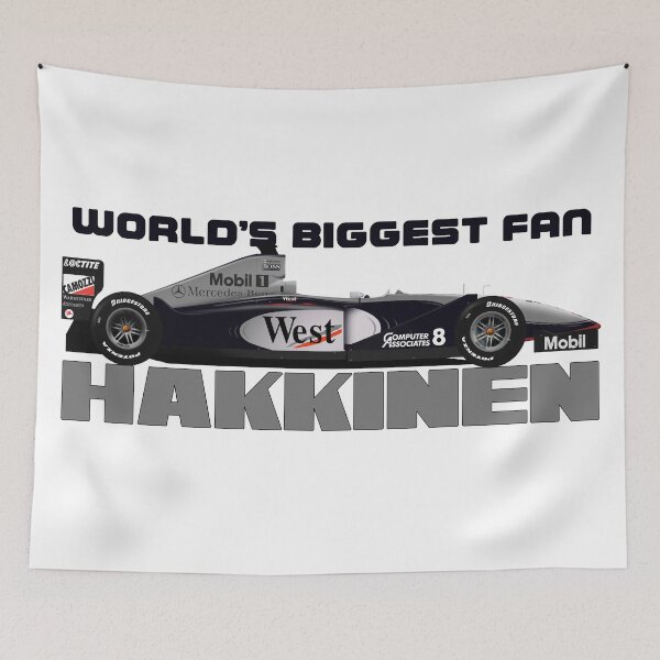 Item preview, Mika Hakkinen - McLaren - World's biggest fan designed and sold by JageOwen.