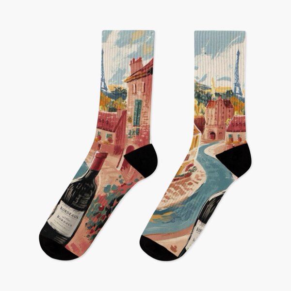 Item preview, Vintage Bordeaux France Travel Art….By Carraann  designed and sold by CARRAANN.