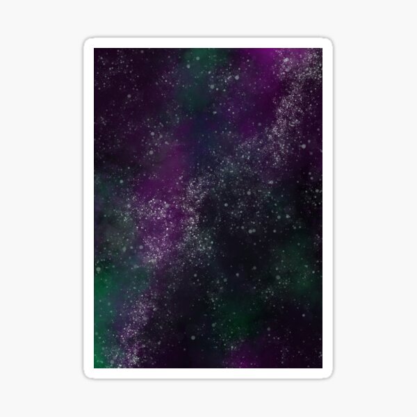 Skyfull #1 - Purple and Green Sticker