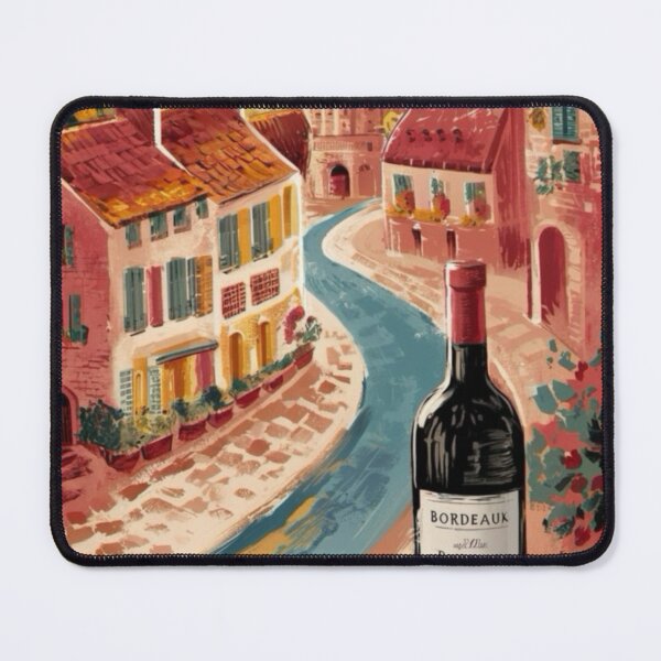 Item preview, Vintage Bordeaux France Travel Art….By Carraann designed and sold by CARRAANN.
