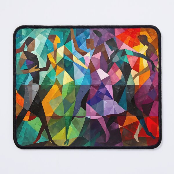 Item preview, Dancers In Motion - Cubism designed and sold by KootenayDesigns.