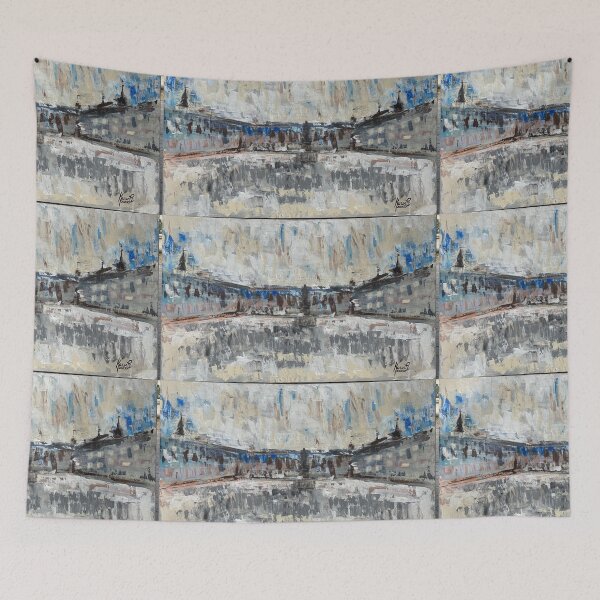 Item preview, Plaza Mayor designed and sold by Karen G. Contemporary Artist.