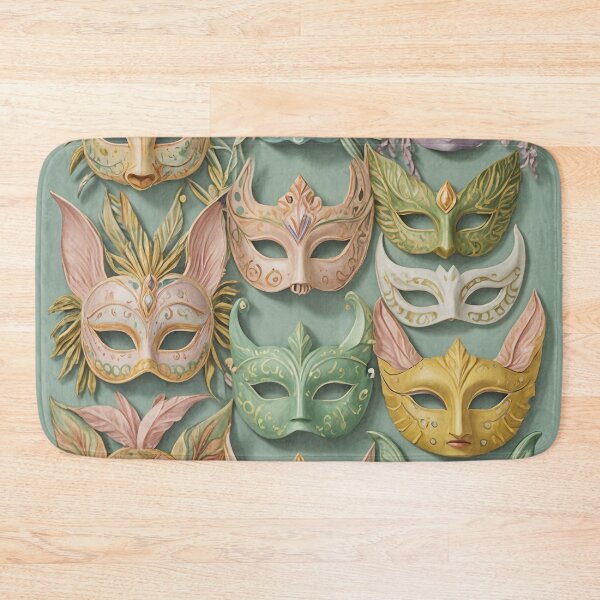 Item preview, Masquerade Dreams: Pastel Carnival Masks designed and sold by Lizetteh.