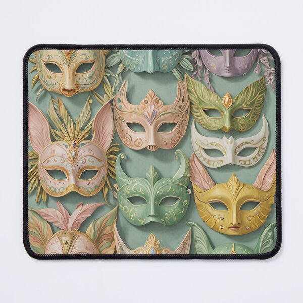 Item preview, Masquerade Dreams: Pastel Carnival Masks designed and sold by Lizetteh.