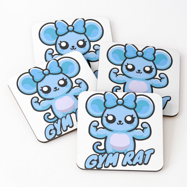 Item preview, Gymrat! Blue Boy Gym Rat Pun For Lifters designed and sold by PMCreative.