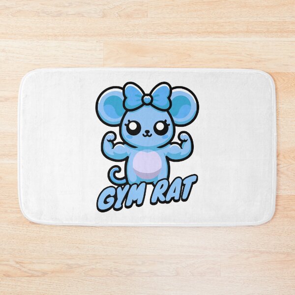 Item preview, Gymrat! Blue Boy Gym Rat Pun For Lifters designed and sold by PMCreative.