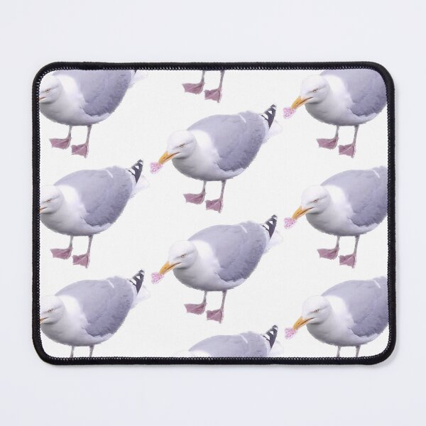 Item preview, Valentines seagull with hearts designed and sold by Ratcatdoggg.