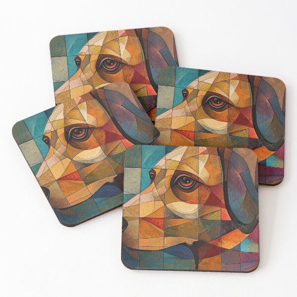 Item preview, Dog - Cubism designed and sold by KootenayDesigns.