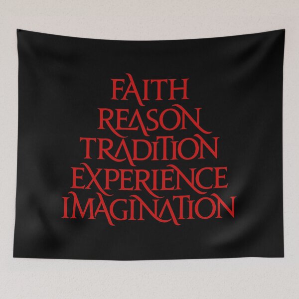 Item preview, Faith, reason, tradition, experience, imagination. v.8 designed and sold by x1brett.
