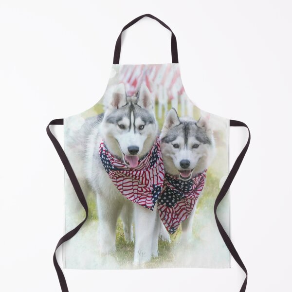 Item preview, 4th of July Huskies designed and sold by May Finch.