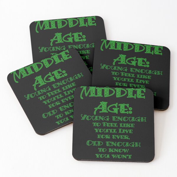 Item preview, Middle Age - Aging wisdom designed and sold by Matthew Kinnersly.