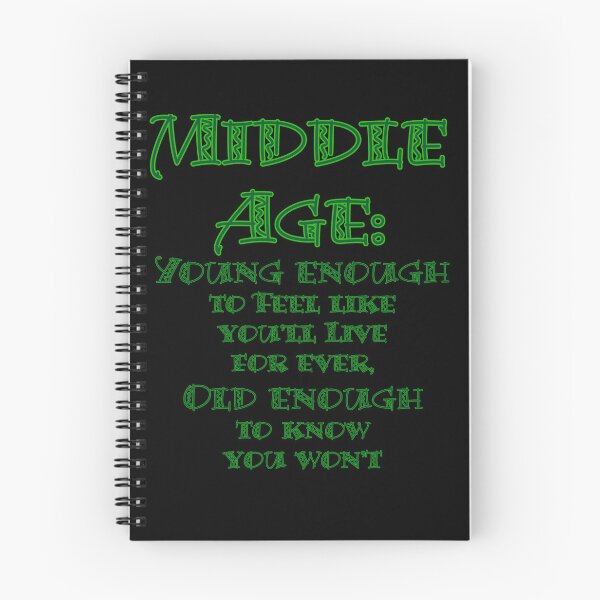 Item preview, Middle Age - Aging wisdom designed and sold by Matthew Kinnersly.