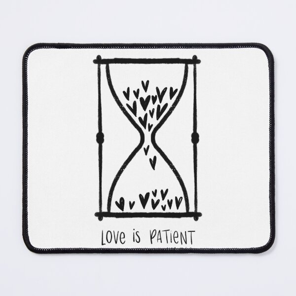 Item preview, Love is patient  designed and sold by dudaoliveira.art.